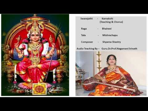 Kamakshi-Bhairavi-Misra Chapu-Shyama Shastry-Vidhwath Curriculum