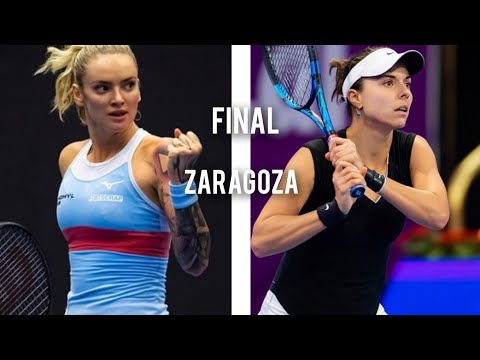 Tereza Martincova VS Viktoriya Tomova | W80 Zaragoza Challenger Spain 2023 | Final