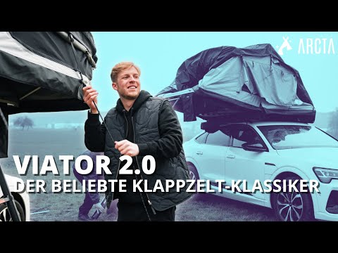 Arcta Viator 160 2.0 Tente de toit – Pour 2 à 3 aventuriers en quête de liberté