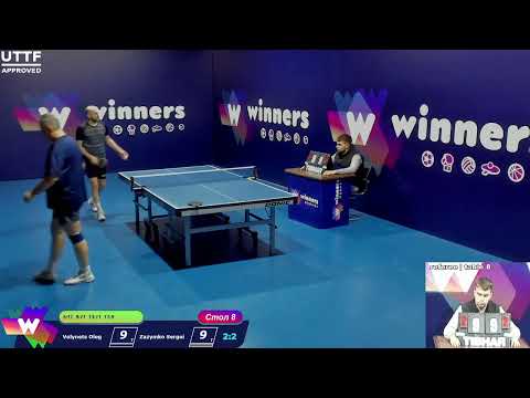 Volynets Oleg - Zazymko Sergei. WINners CUP Table Tennis 8 2.01.2021 10:15