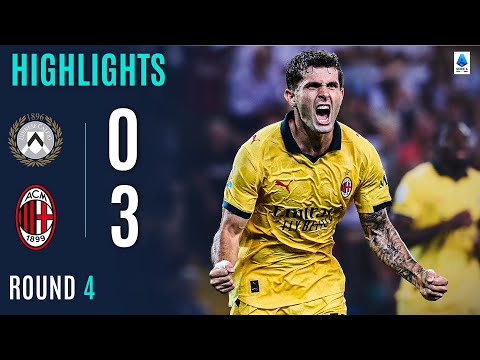 Summary Udinese vs Milan Round 4