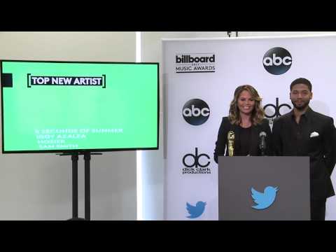 Chrissy Teigen Announces Top New Artist Finalists - BBMA Nominations 2015
