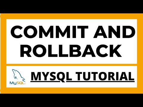 Commit And Rollback In Mysql Tutorial Explained With Example