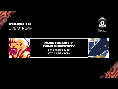 LIVE Bond University QAFLW ROUND 10 - Moreton Bay v Bond University