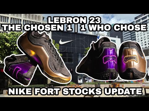 NIKE FORT LeBron 23 „The Chosen 1“ und „The 1 Who Choose“ | Erstes NBA-Vater-Sohn-Duo jetzt in 1 ...