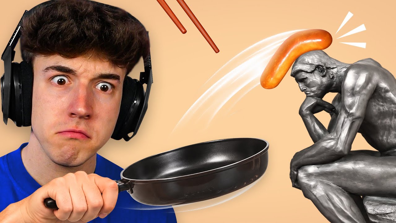 EL JUEGO MÁS RARO de LANZAR SALCHICHAS
