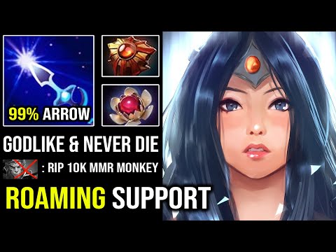 How to Roaming Support Mirana 99% Predicted Arrow Deleted 10K MK From the Game with Eul Combo DotA 2