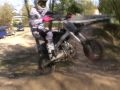 Adrian Guggemos ride with the new Factory Pit Bike ...