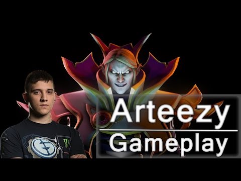 EG.Arteezy Invoker Gameplay - Evil Geniuses