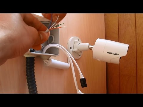 Как установить камеру видеонаблюдения / How to install ip camera