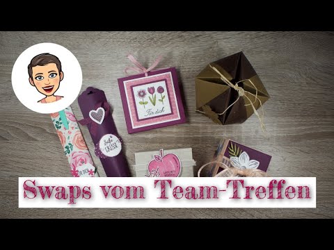 Swaps vom Team-Treffen I Team Stempel Dir Deine Welt I creative miricle