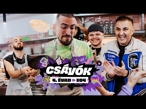 CSÁVÓK S04E04 - KONYHACSÁVÓK GÁSPÁR BEÁVAL ÉS GYŐZIKÉVEL