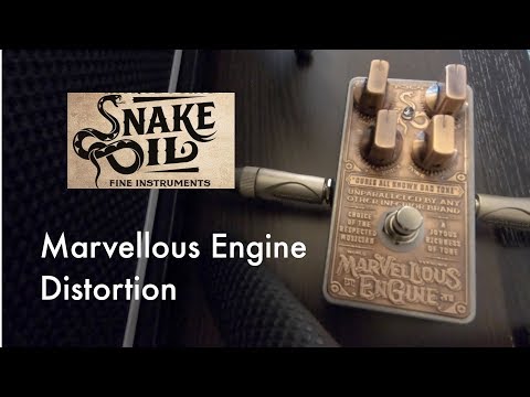 Snake Oil Fine Instruments Marvellous Engine Distortion | Quick Play NAMM 2019