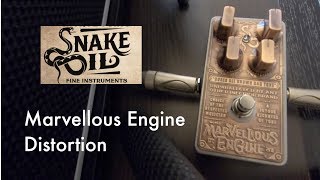 Video thumbnail for Snake Oil Fine Instruments Marvellous Engine Distortion | Quick Play NAMM 2019 by Perfecto De Castro