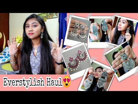 #Everstylish Jewellery Haul | Cheapest & Affordable Online Jewellery Unboxing+Review | Sahithi