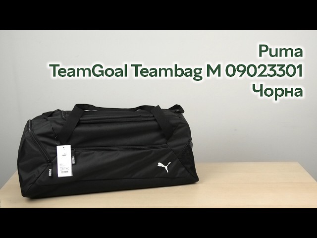Vídeo relacionado con PUMA - teamGOAL Teambag M CE, Bolsas de Deporte Unisexo, PUMA Black-PUMA Silver, OSFA - 091592