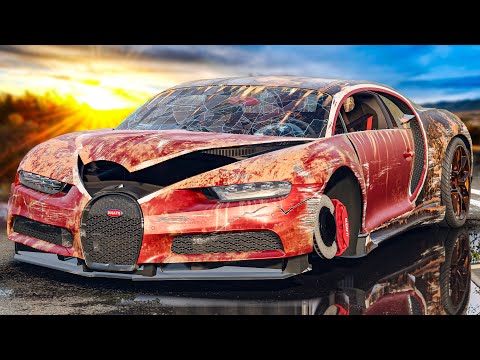 ENCONTREI UM BUGATTI CHIRON ABANDONADO NO NEED FOR SPEED UNBOUND (Restaurando Clássicos)