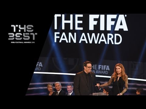 THE FIFA FAN AWARD 2016 -  Borussia Dortmund and Liverpool Supporters