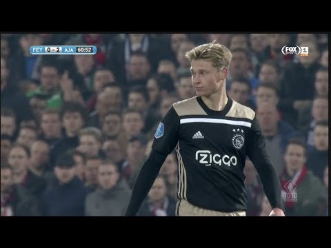 Frenkie de Jong vs Feyenoord(A) 27/2/19  KNVB Cup Semi-final