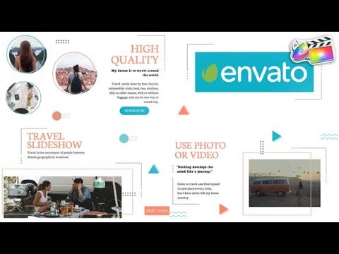 Apple Motion Template: Travel Slideshow | FCPX