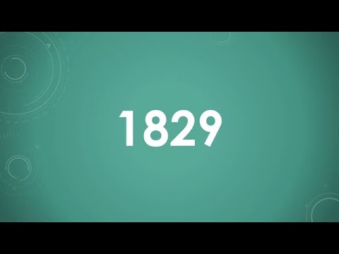 Das Jahr 1829 einfach und kurz erklärt