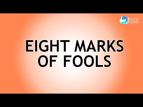 2023-09-29 Eight Marks of Fools - Ed Lapiz