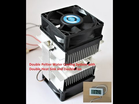 Material: Metal Personal Double Peltier TEC12706 Water Cooling