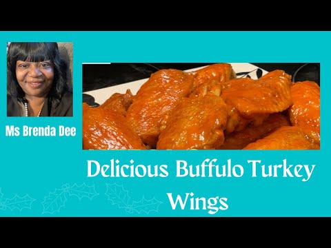 DELICIOUS BUFFALO TURKEY WINGS