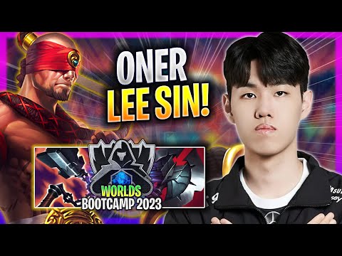 ONER IS SO GOOD WITH LEE SIN! - T1 Oner Plays Lee Sin JUNGLE vs Graves! | Bootcamp 2023