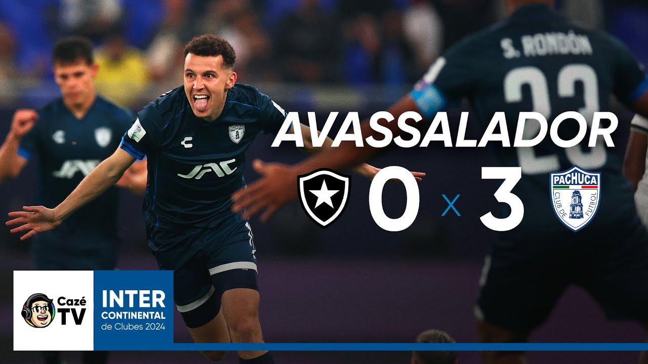 MELHORES MOMENTOS: BOTAFOGO 0 X 3 PACHUCA | QUARTAS DE FINAL | MUNDIAL DE CLUBES FIFA 2024