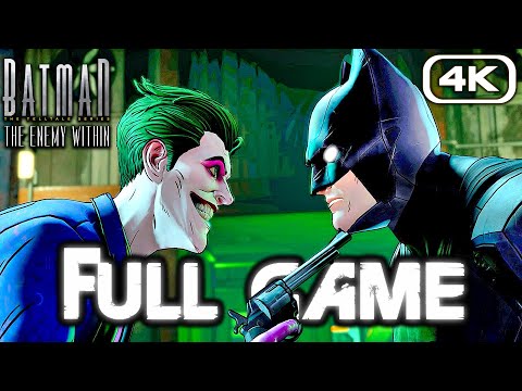 BATMAN THE ENEMY WITHIN Gameplay Walkthrough FULL GAME (4K 60FPS) No Commentary