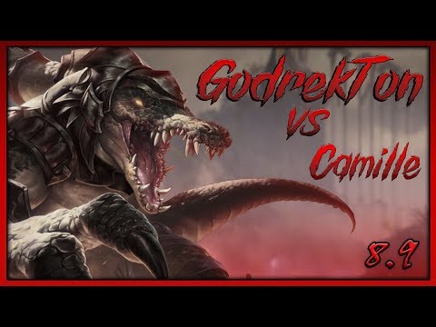 Renekton Vs Camille | Gameplay Commentary #9 [Patch 8.9]