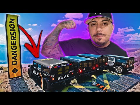 LADEIRA DA MORTE SEM FREIO COM O CARRO DA SWAT - FORZA HORIZON 5 GAMEPLAY