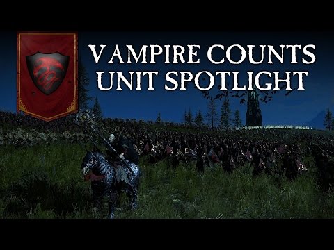 Total War: WARHAMMER - Unit Spotlight - Vampire Counts