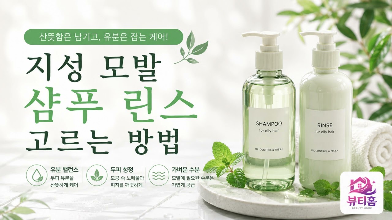 지성 모발 샴푸 린스 고르는 방법