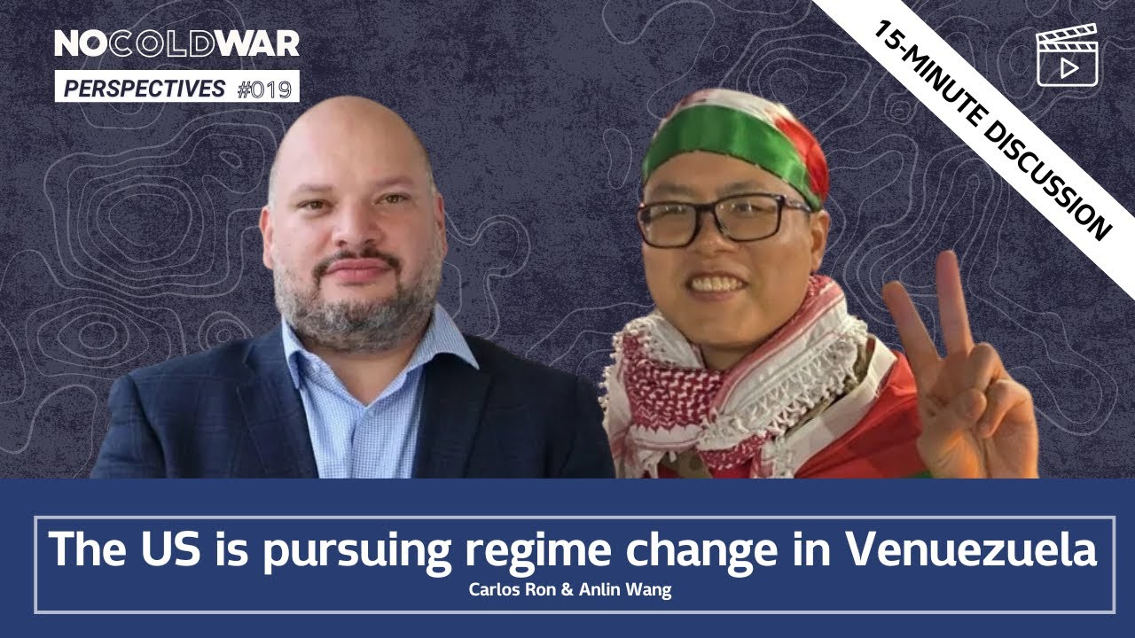 The US is pursuing regime change in Venezuela