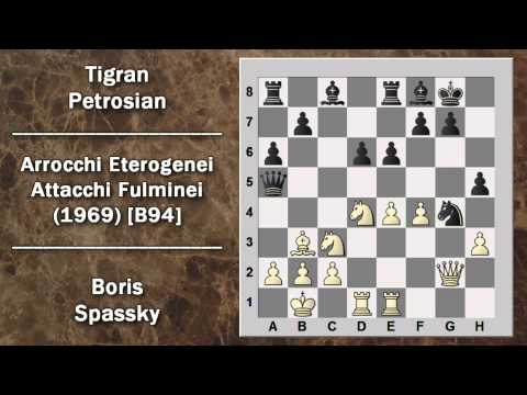 Annotated Chess Games 36 - Spassky vs. Petrosian - Heterogeneous Castlings... - 1969 [B94]