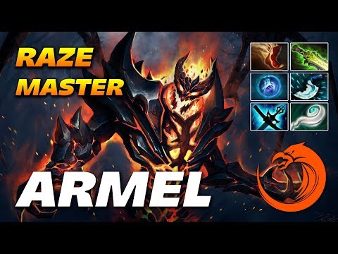Armel Shadow Fiend - RAZE MASTER - Dota 2 Pro Gameplay