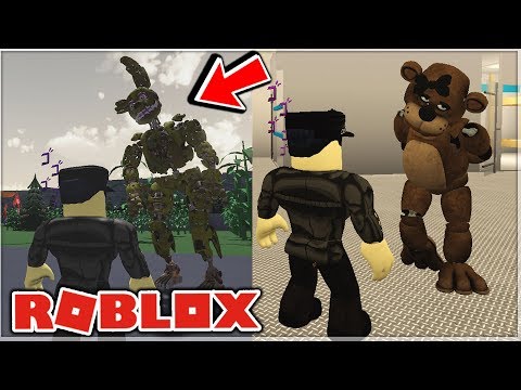 I Meet Springtrap at Fazbears Fright! - Roblox - Freddy's Ultimate Roleplay