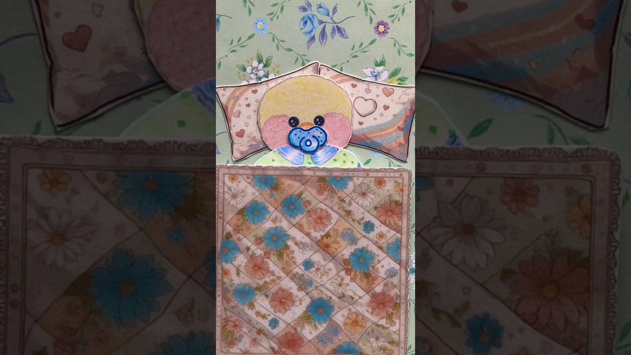 🥰 Paper Duck Baby Care #paperduck #paperdoll #paperdollhouse