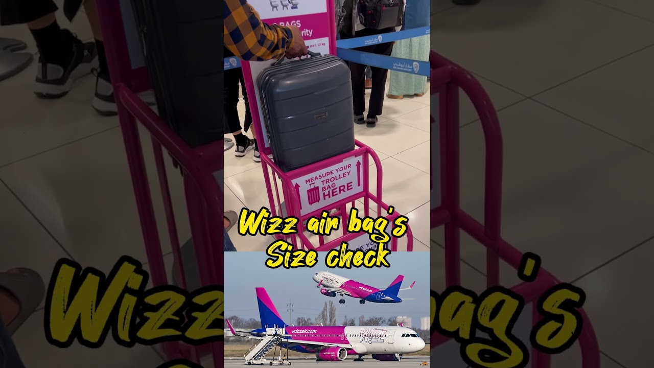 Is Wizz Air strict with hand luggage? Tipseri