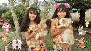 LEVAMOS NOSSOS COELHINHOS PARA PASSEAR