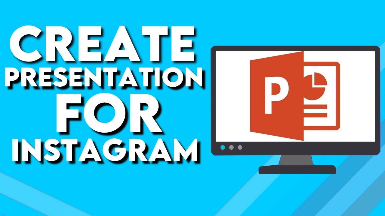 How To Create Presentation for Instagram on Microsoft Powerpoint