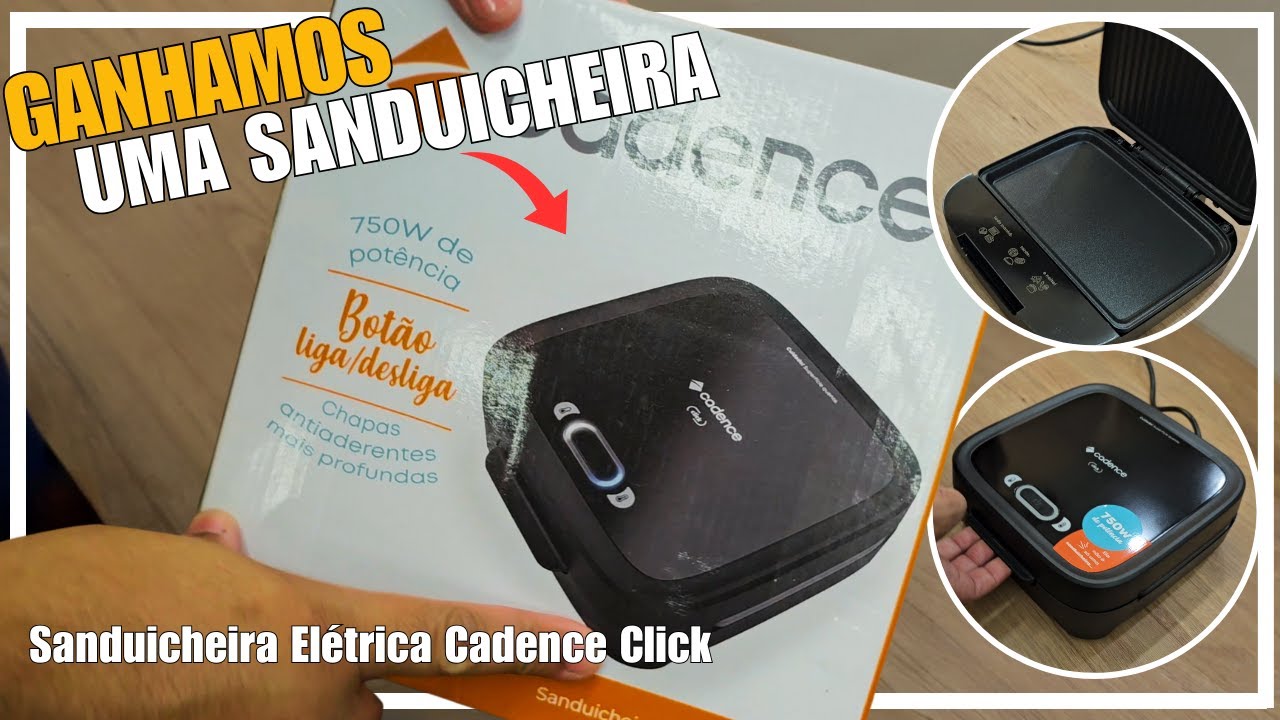 SANDUICHEIRA CLICK CADENCE l PRIMEIRAS IMPRESSÕES l VALE A PENA
