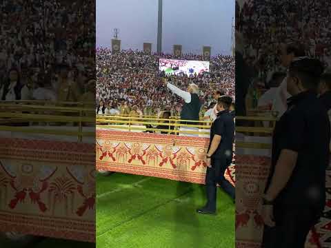 Electrifying Atmosphere in Guwahati as PM Modi is Greeted with Enormous Enthusiasm!