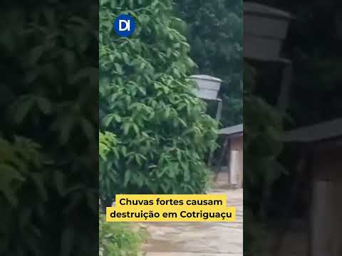 Chuvas fortes em Cotriguaçu