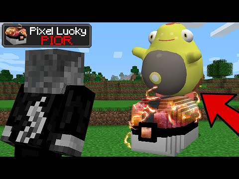 Apresentando a NOVA PIOR Lucky Pixelmon com os PIORES Pokemon pra Batalhar no Minecraft