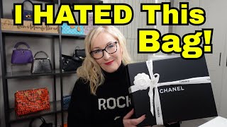 LUXURY BAG UNBOXING! I HATED THIS BAG SO MUCH I BOUGHT IT TWICE!