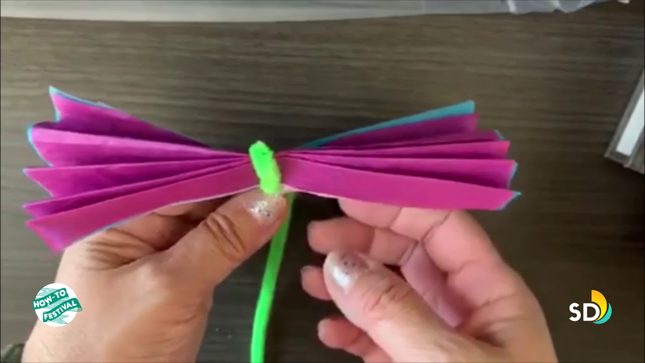 How To Make a Tissue Paper Flower