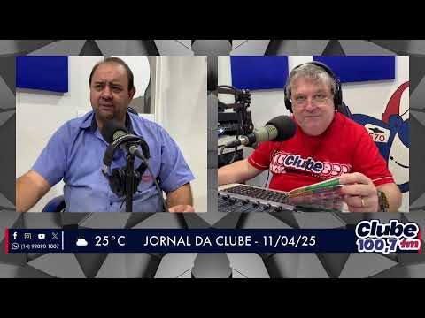 Jornal da Clube - 11/04/2025 - Edição da Manhã